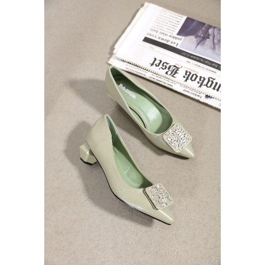 FLAT SHOES HEELS CRYSTAL PADIOR SHOES JMA-865-1