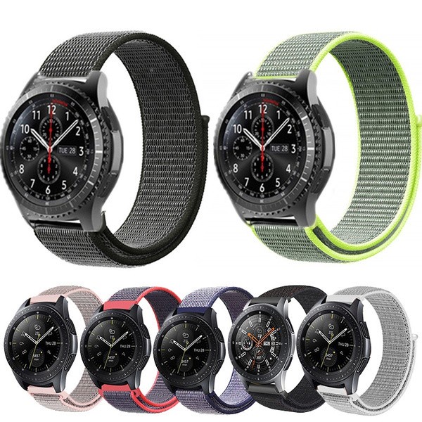 Strap Samsung Galaxy Watch Band 1 2 3 4 Sport Nylon TALI Jam GOOSPERY Original