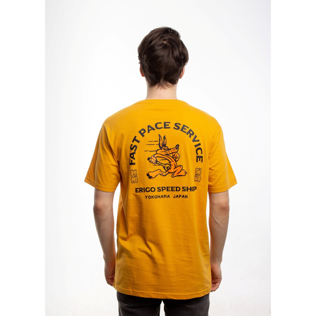 

Erigo T-Shirt Fast Service Mustard