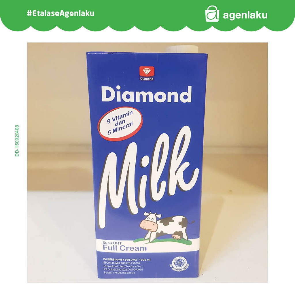

Susu UHT Full Cream Diamond Milk [1L]
