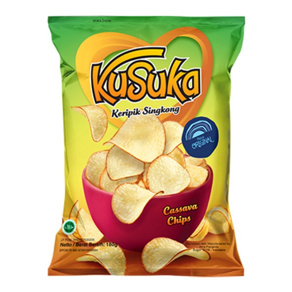 

[Millenials Mall] Kusuka Kripik Singkong Original 180G