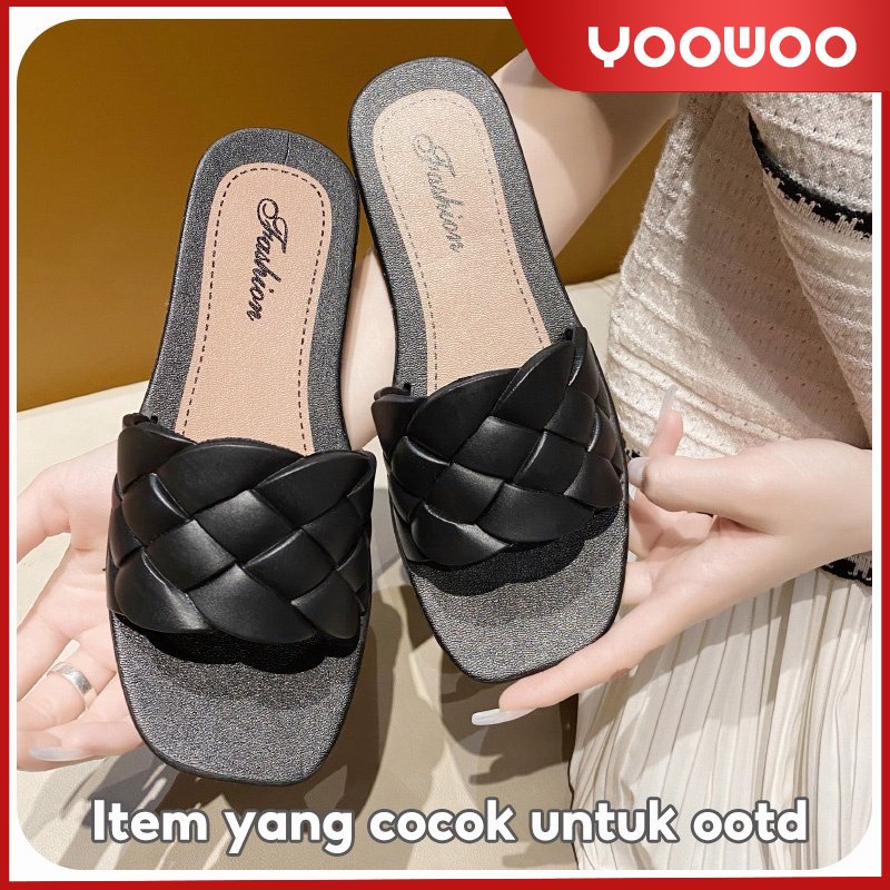 Sandal Wanita  /sandal rumah / sandal wedges baru /Fashion Korea Import Real Pict