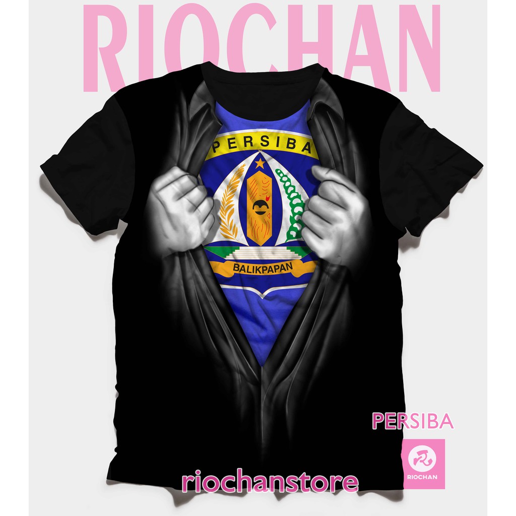 Kaos Sepak Bola 3D Persiba Balikpapan