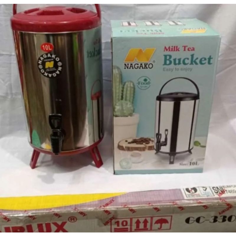 termos dispenser air panas air dingin nagako 10liter drink water jug
