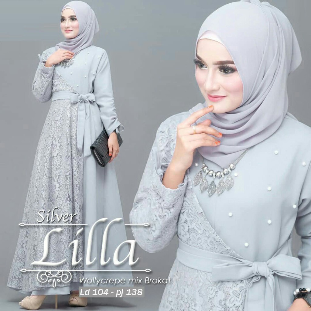 GAMIS BROKAT LILLA