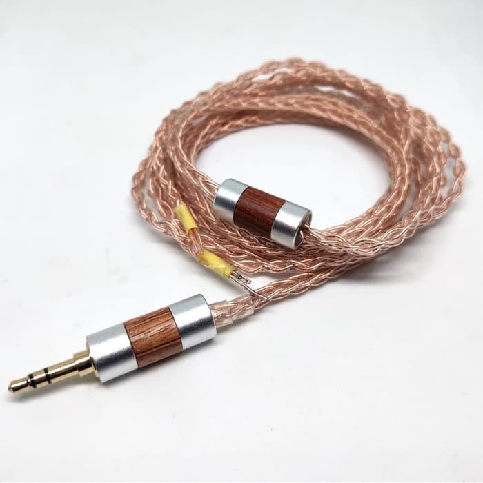 DIY Earphone Audio Cable Replacement 8 Core Good Build Quality