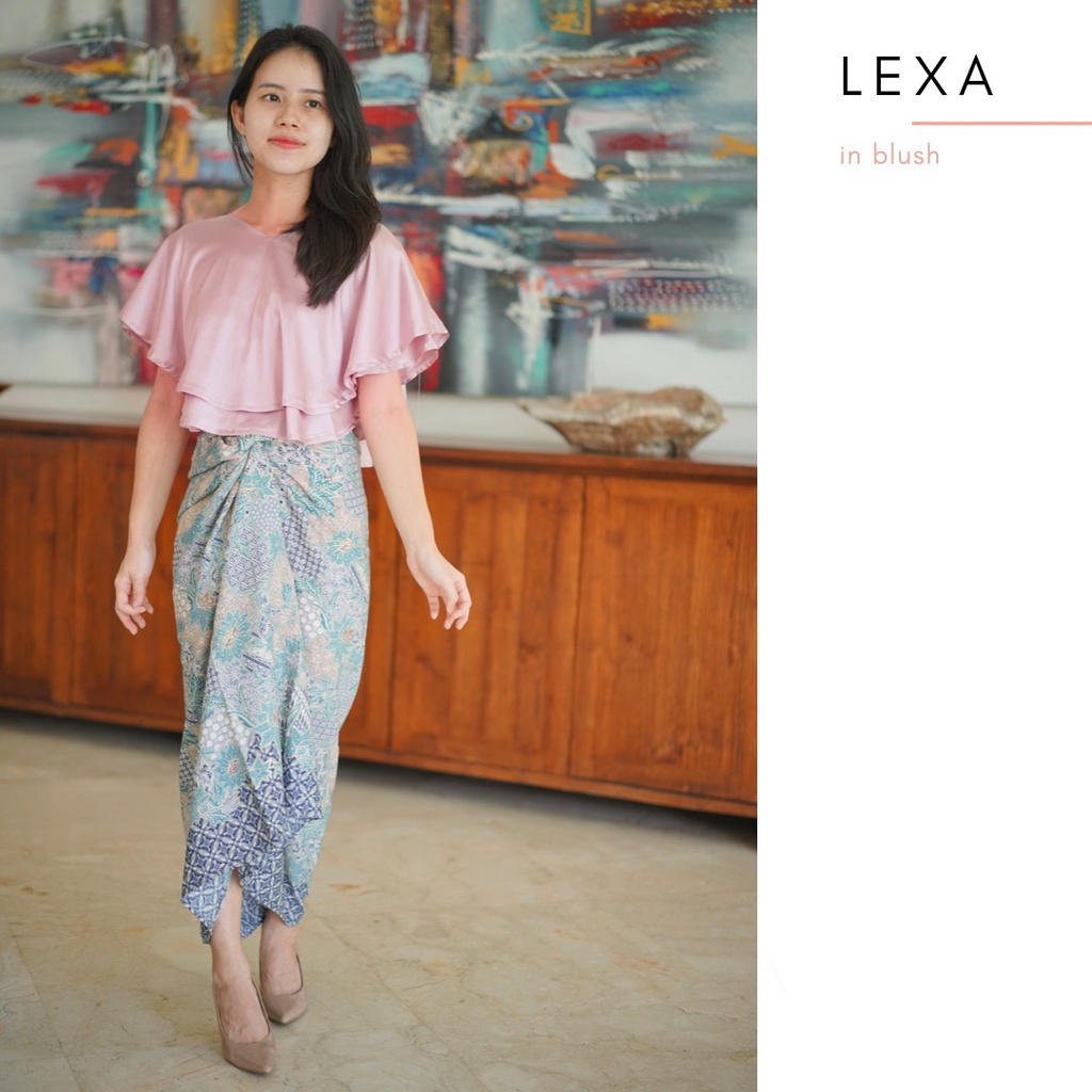 LEXA LAYERED BLOUSE