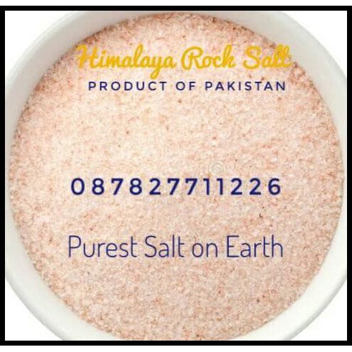 

Best Seller - Himalayan Rock Salt Pure 100%/ Pink Salt From Pakistan 500 Gram