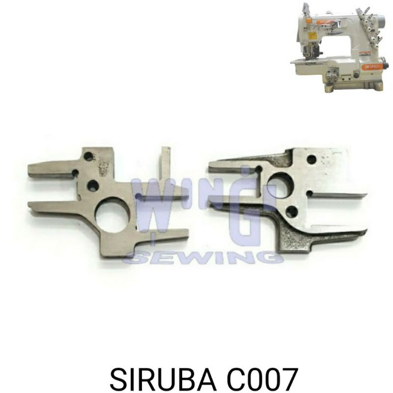 MV22 MV23 C007 SIRUBA dudukan gigi set Mesin Jahit Overdeck SIRUBA