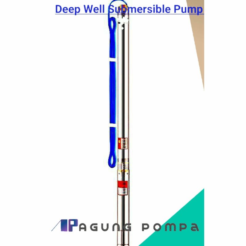 Pompa Air Celup Submersible Casing 2 inch 0,5 HP 220 Volt