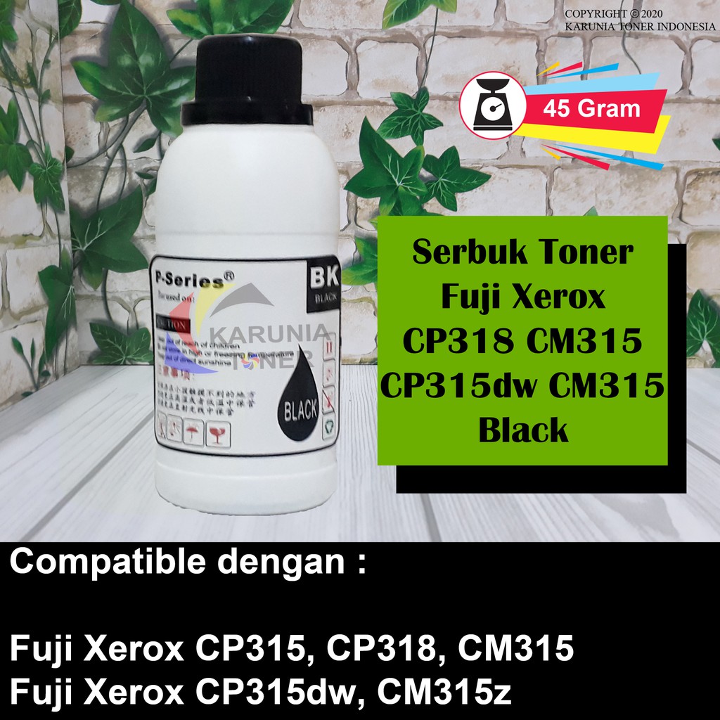 Serbuk Toner For Fuji Xerox CP315 CP318 CM315 CP315dw CM315z 30 Gram