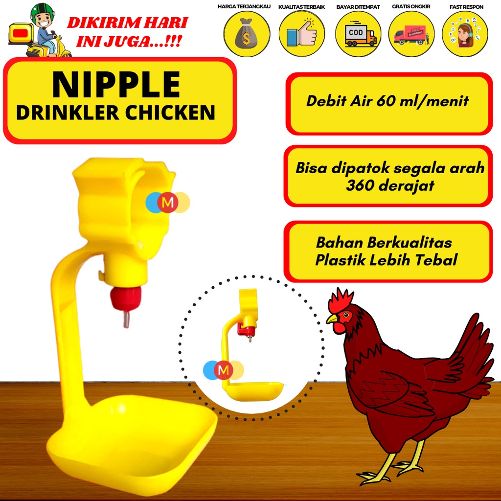 Nipel/ Nipple Nippel/ Nepel Ayam Broiler Petelur