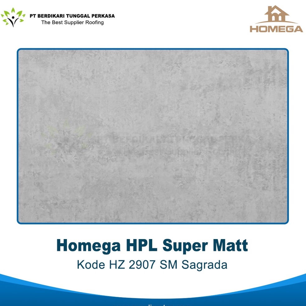 Pelapis Kayu HPL / Homega HPL Super Matt