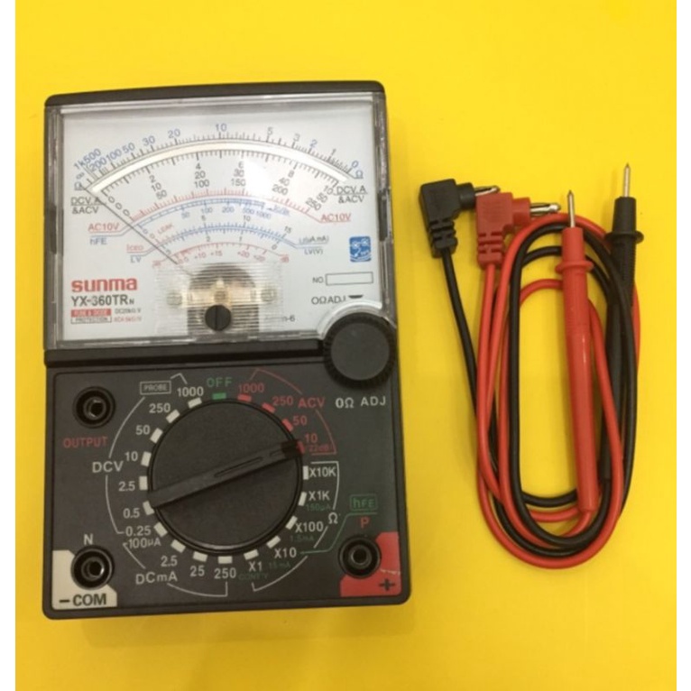 MULTITESTER SAMWA YX-360TR MULTI TESTER MULTIMETER ANALOG MULTI METER SUNWA Original