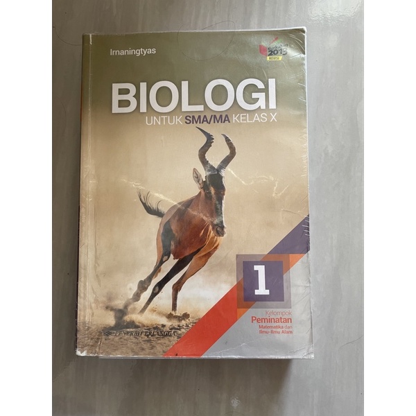 BUKU BIOLOGI ERLANGGA KELAS X semester 1