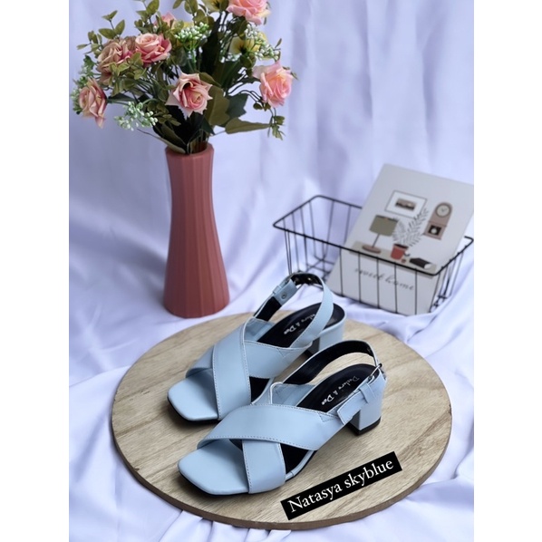 DECLARE&amp;DEE NATASYA HEELS CHUNKY 5 CM