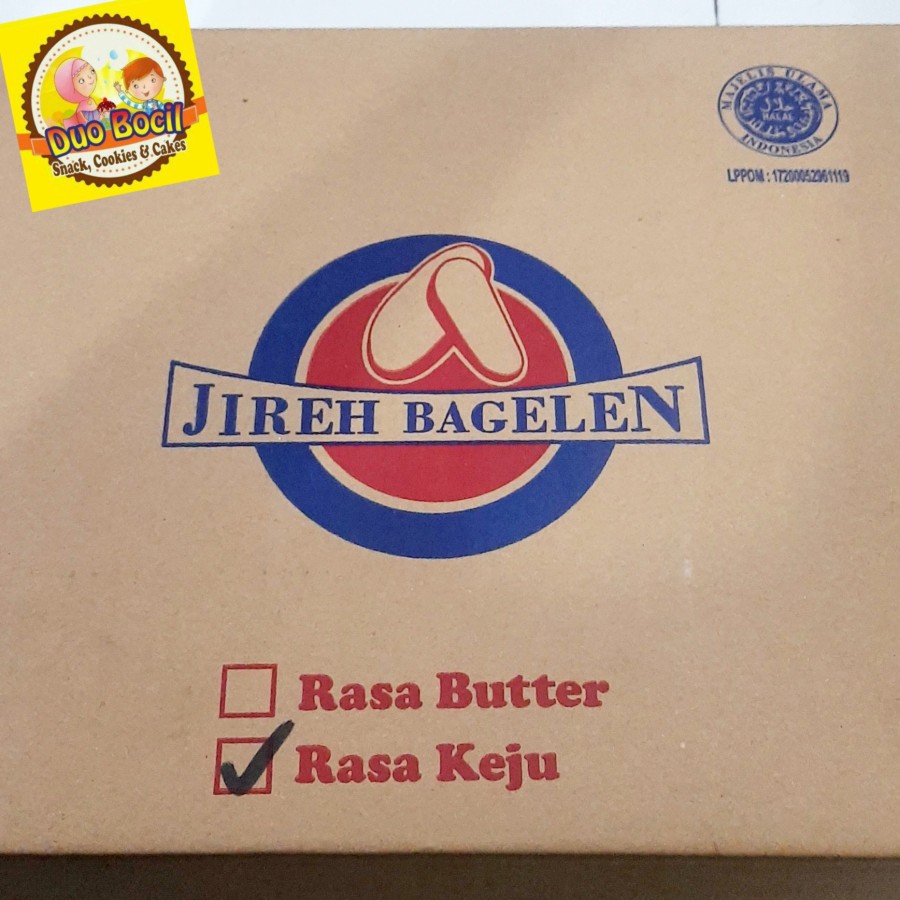 

DEB Roti Bagelen Butter Jireh 200 Gram - Duo Bocil Snack