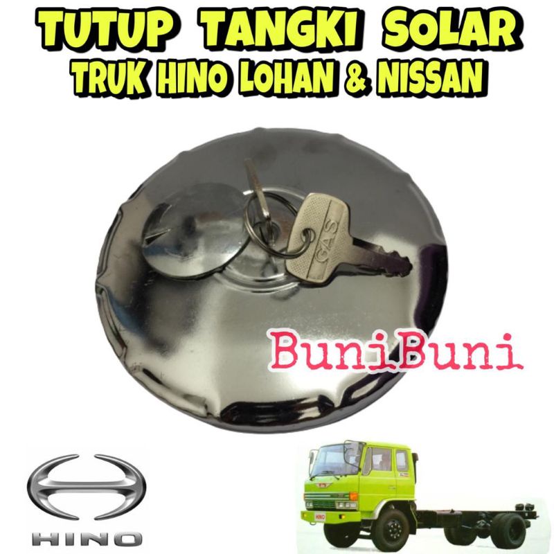 Tutup Tangki / Tengki Minyak Solar Mobil Truk Hino Lohan Lama / Ranger &amp; Nissan