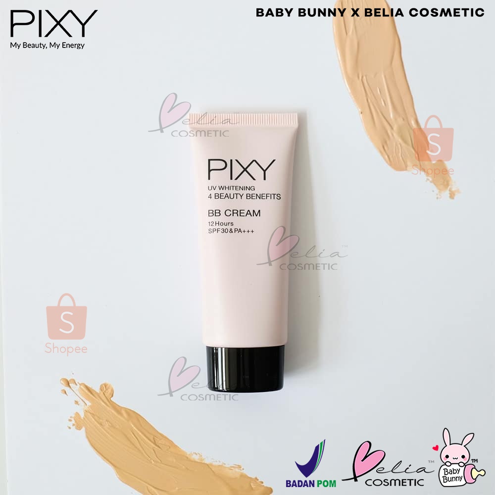 ❤ BELIA ❤ PIXY BB Cream UV Whitening 4 Beauty Benefits  30 mL