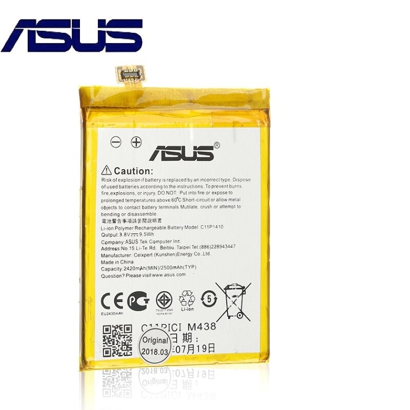 BATRE BATERAI BATTERY ORIGINAL 100% BT ASUS ZENFONE 5 LITE C11P1410