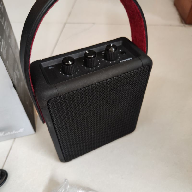 Marshall Stockwell II 2 Bluetooth Speaker Wireless Preloved Black