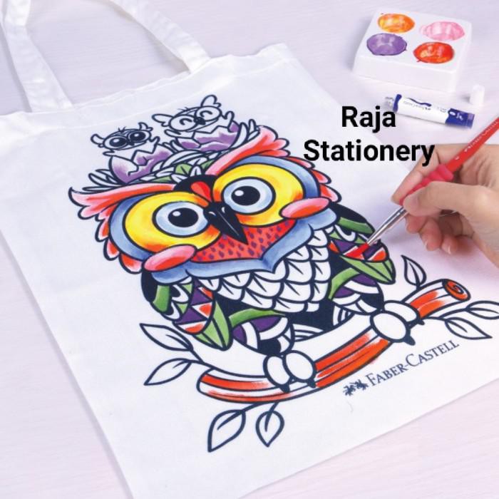 

Art / Faber Castell Creative Art Set Colour Your Own Totebag / Paket Kreatif