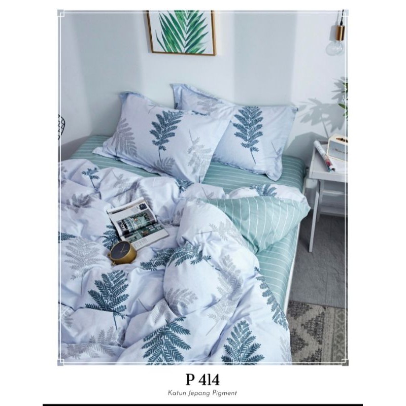 Sprei Katun Jepang Single 90-100-120x200 T 30/40