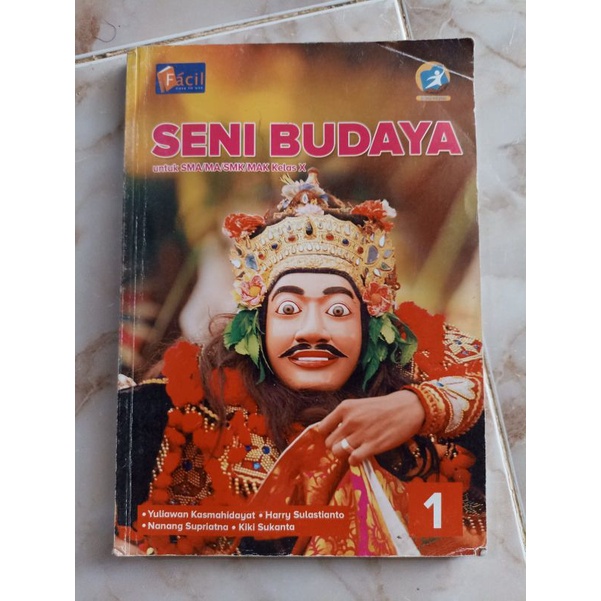 buku seni budaya atau SBK kelas 10 dan 11 grafindo