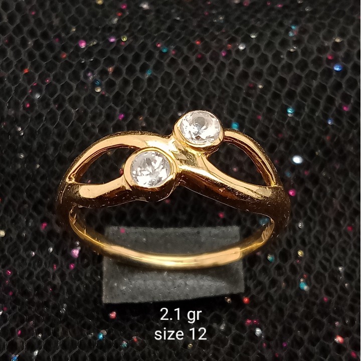 Cincin Emas 17K - 2.1 gr Kadar 750 - 950