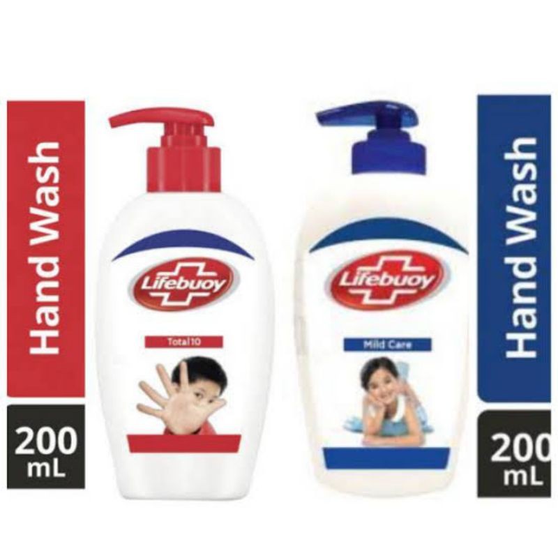 lifebuoy hand wash botol biru 200ml - blorafood