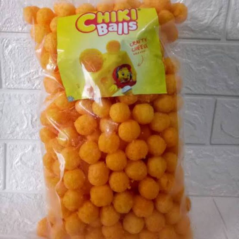 

Snack Repack Ori Chiki Ball Rasa Keju Kiloan 250gr