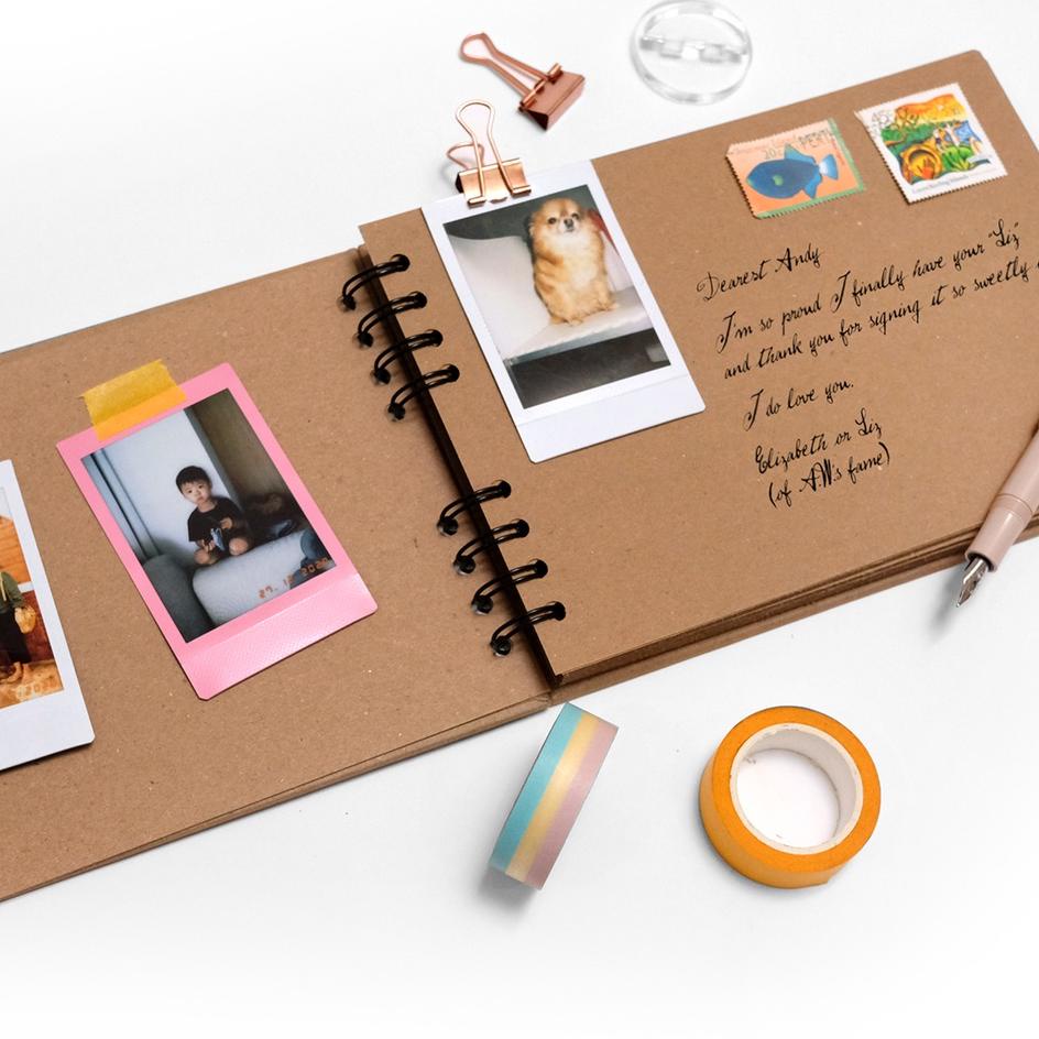 

⇙ Jung Java Scrapbook / buku tulis / album foto / notebook / buku gambar A5 14.3x20.5cm (isi) ㅙ