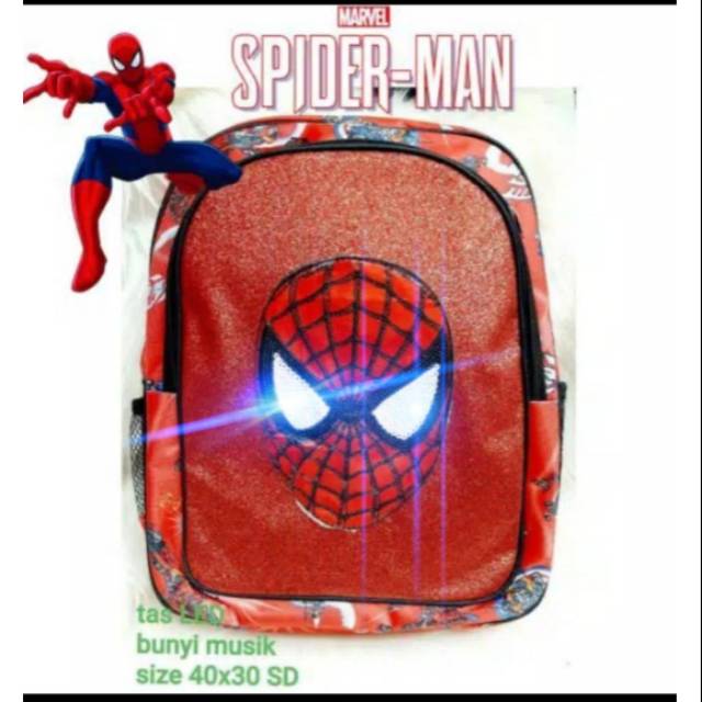 Tas anak rangsel SD tas anak karakter spiderman kapten amerika