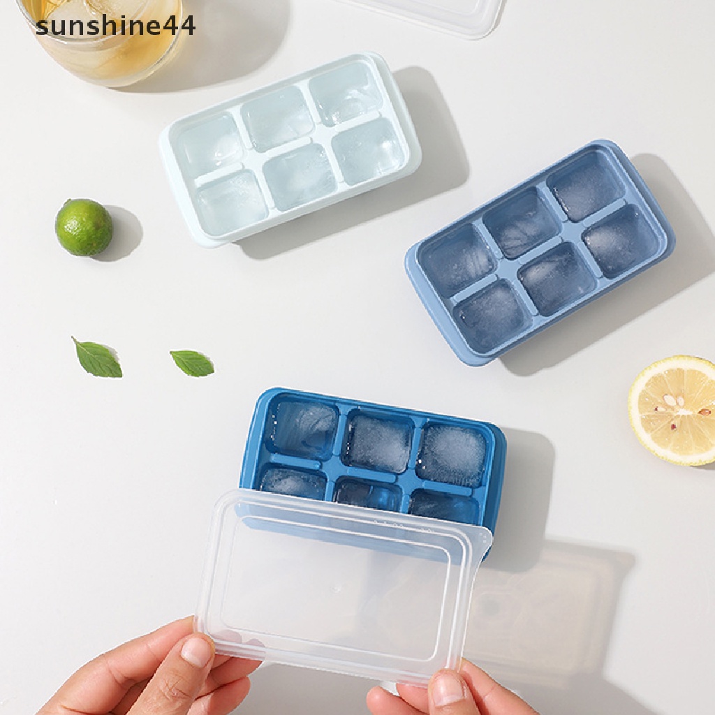 Sunshine Cetakan Es Batu Frozen Bahan Silikon Dengan Tutup