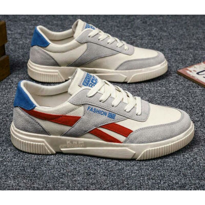 Sepatu Sneakers Pria Import ORI KNM / Sepatu Import Casual