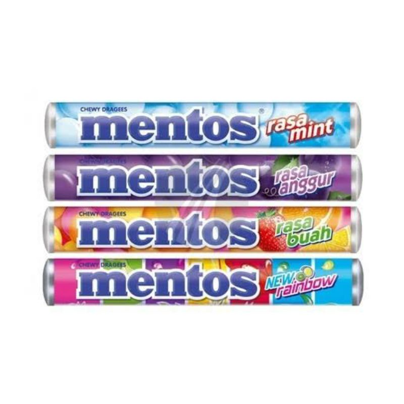 

Mentos Roll Say Hello 29gr - Pak Isi 14 Rol