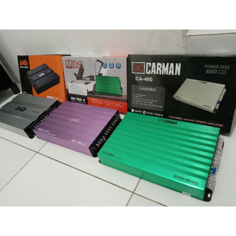 Paket Power Amplifier 4channel