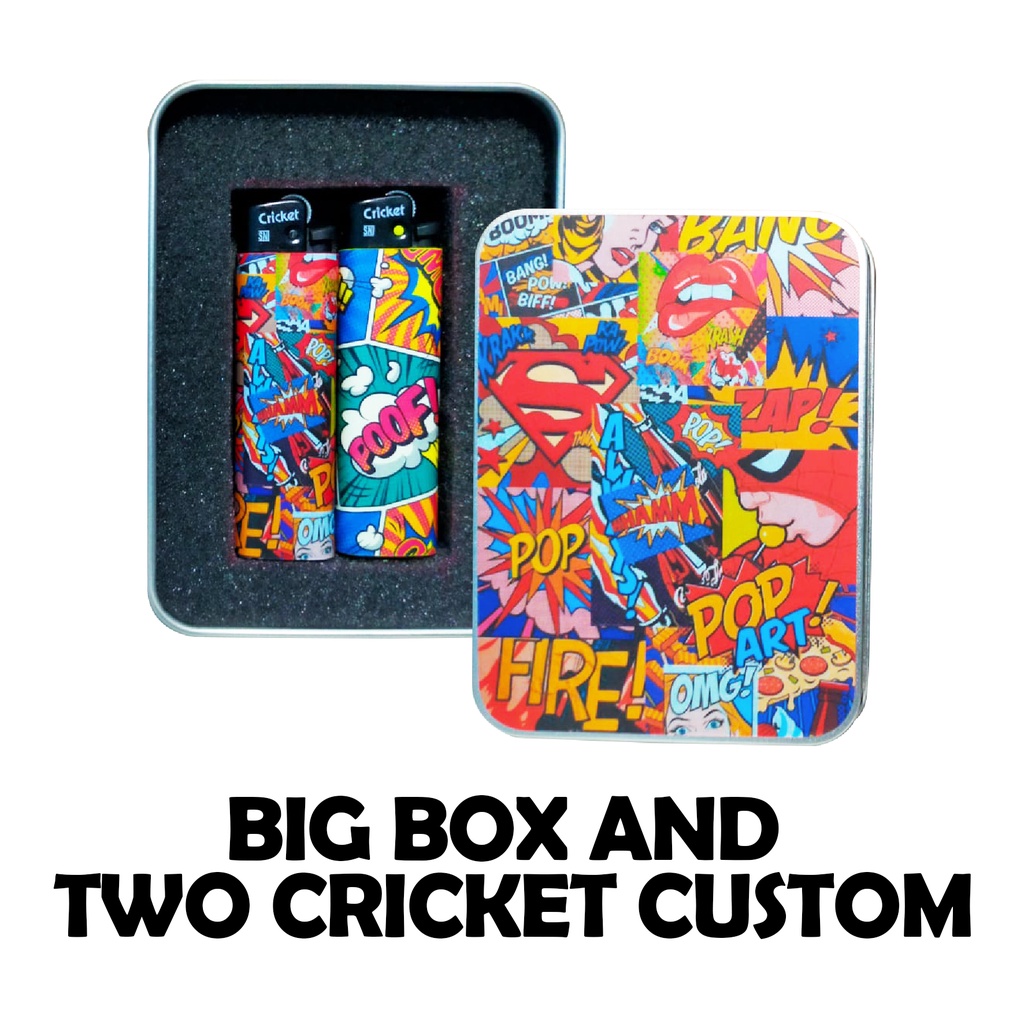 BISA COD CUSTOM BOX 2 CRICKET FREE DESIGN HARGA GROSIR