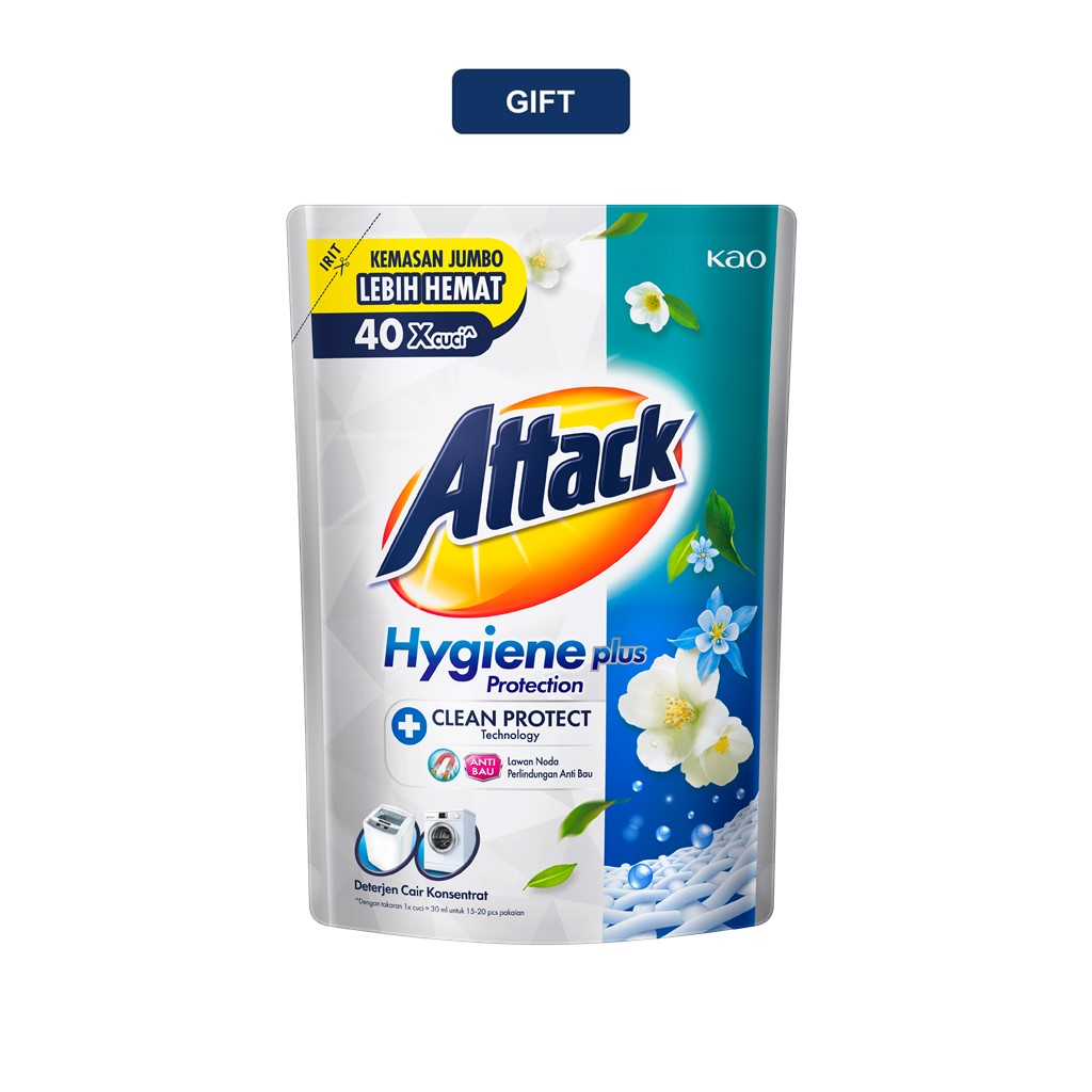 [GIFT] ATTACK HYGIENE PLUS PROTECTION LIQUID 1200 ML