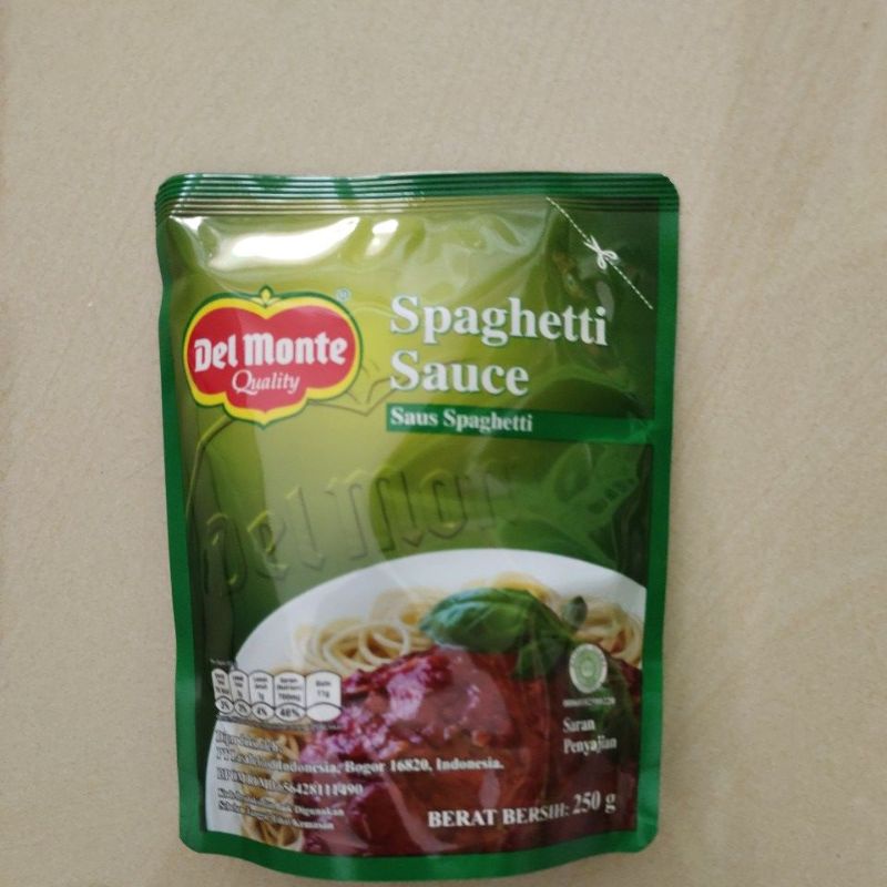 

Del Monte spaghetti sauce 250gram