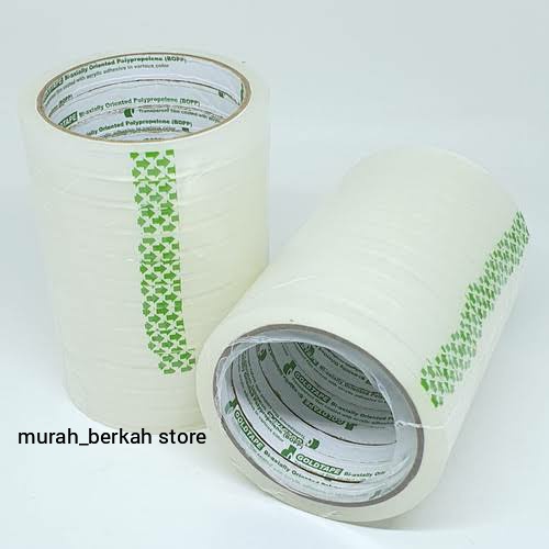 

ISOLASI/Selotip Bening/12mm/1/2 inch /core BIRU/HIJAU (/PCS) MURAH