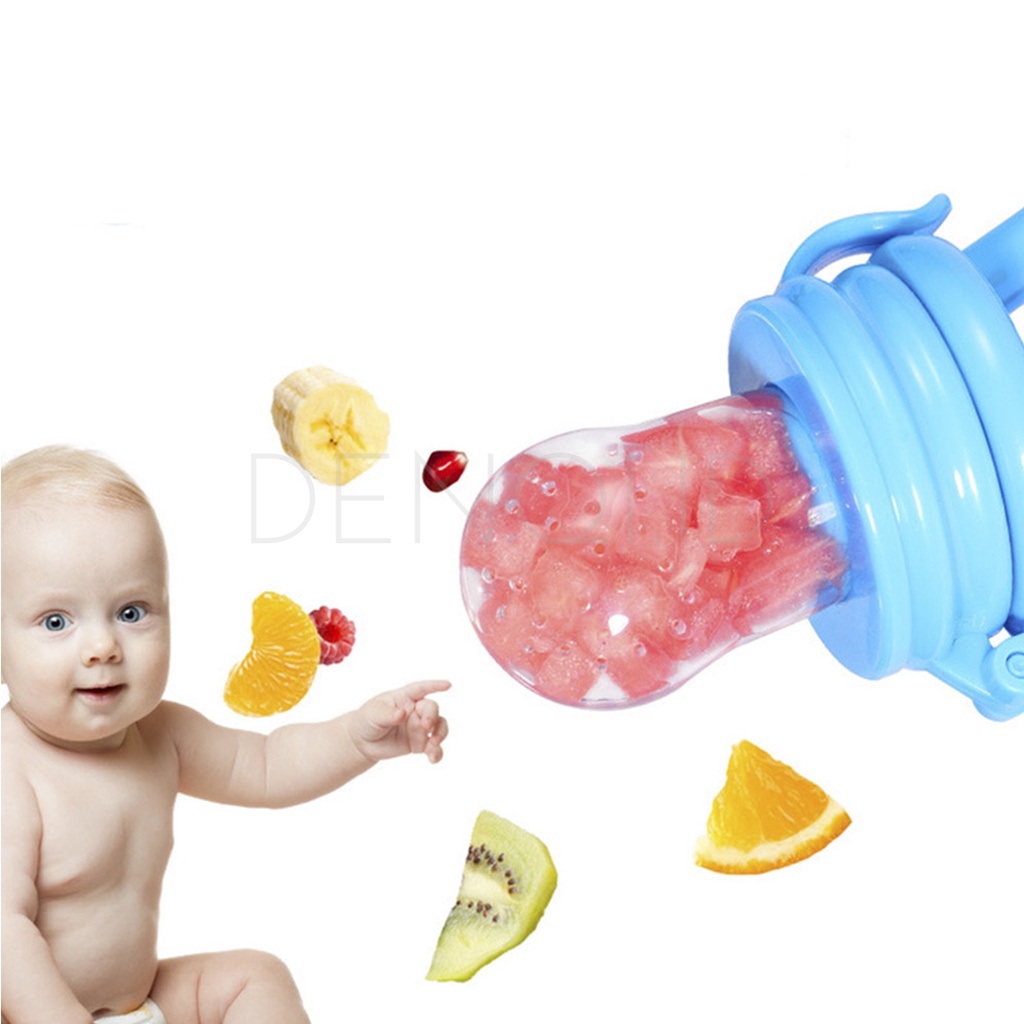 DENQI - Dot Buah Bayi Murah Baby Fruit & Food Feeder Empeng Bayi Fruit Feeder Pacifier - PB48-1