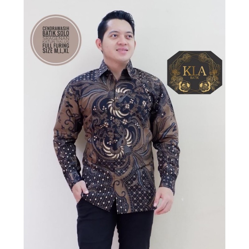 CENDRAWASIH Batik Solo Katun Halus Size S-XXL High Quality