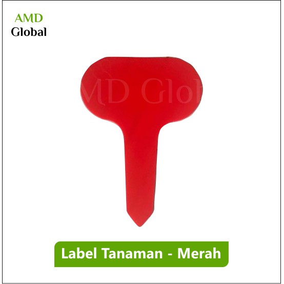 

Plant Label / Label Tag Tanaman / Penanda Tanaman - Merah