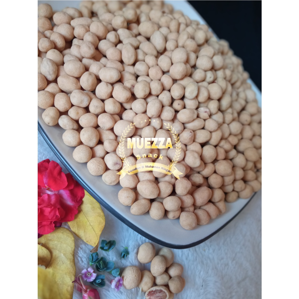 

Kacang Oven / Kacang Atom Tidak Di goreng Isi 500 gr Camilan Kiloan