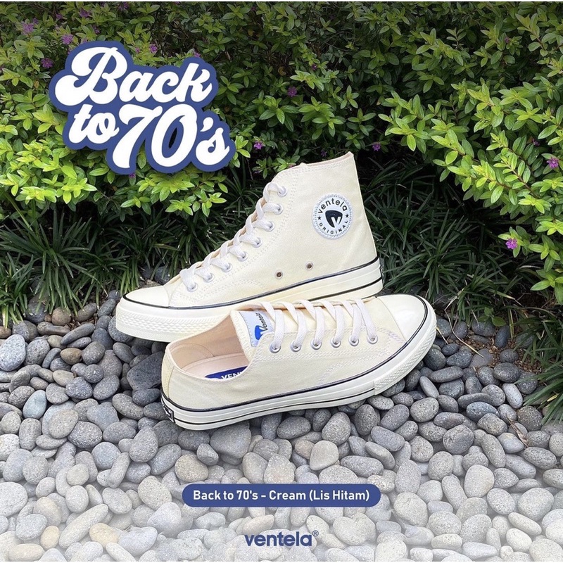 Ventela BTS 70’S Low Cream [READY STOCK]