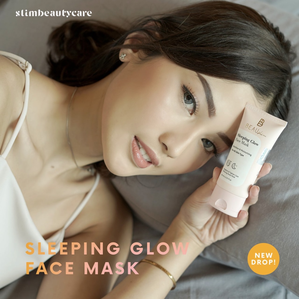 SLEEPING GLOW  (SLEEPING MASK, MASKER WAJAH) BPOM BY BEAUSHINE