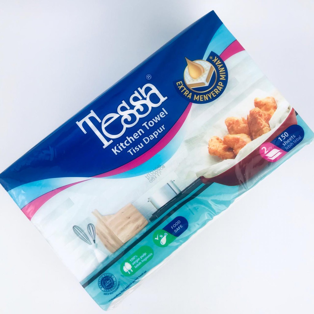 Tessa / Tisu pengesat / Hand towel / 150 shets 2 ply / Tisu