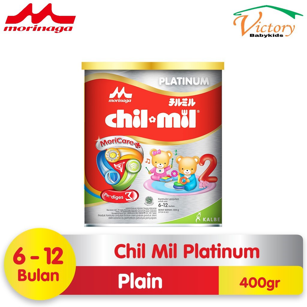 Morinaga Chil Mil Platinum 400gr 6-12 bulan