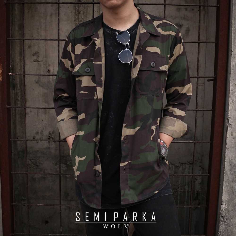 Jual WE-WOLV Original Jaket Army Jaket Semi Parka SK3 Jaket Tentara